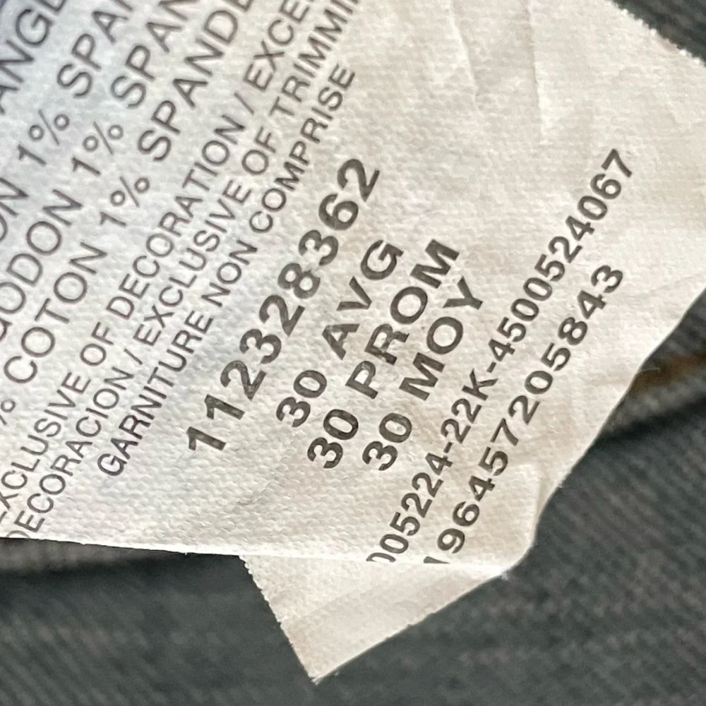 WRANGLER Western Jean Shorts 3" Raw Hem Cut Off Denim Sexy Rodeo Boho - Picture 4 of 7